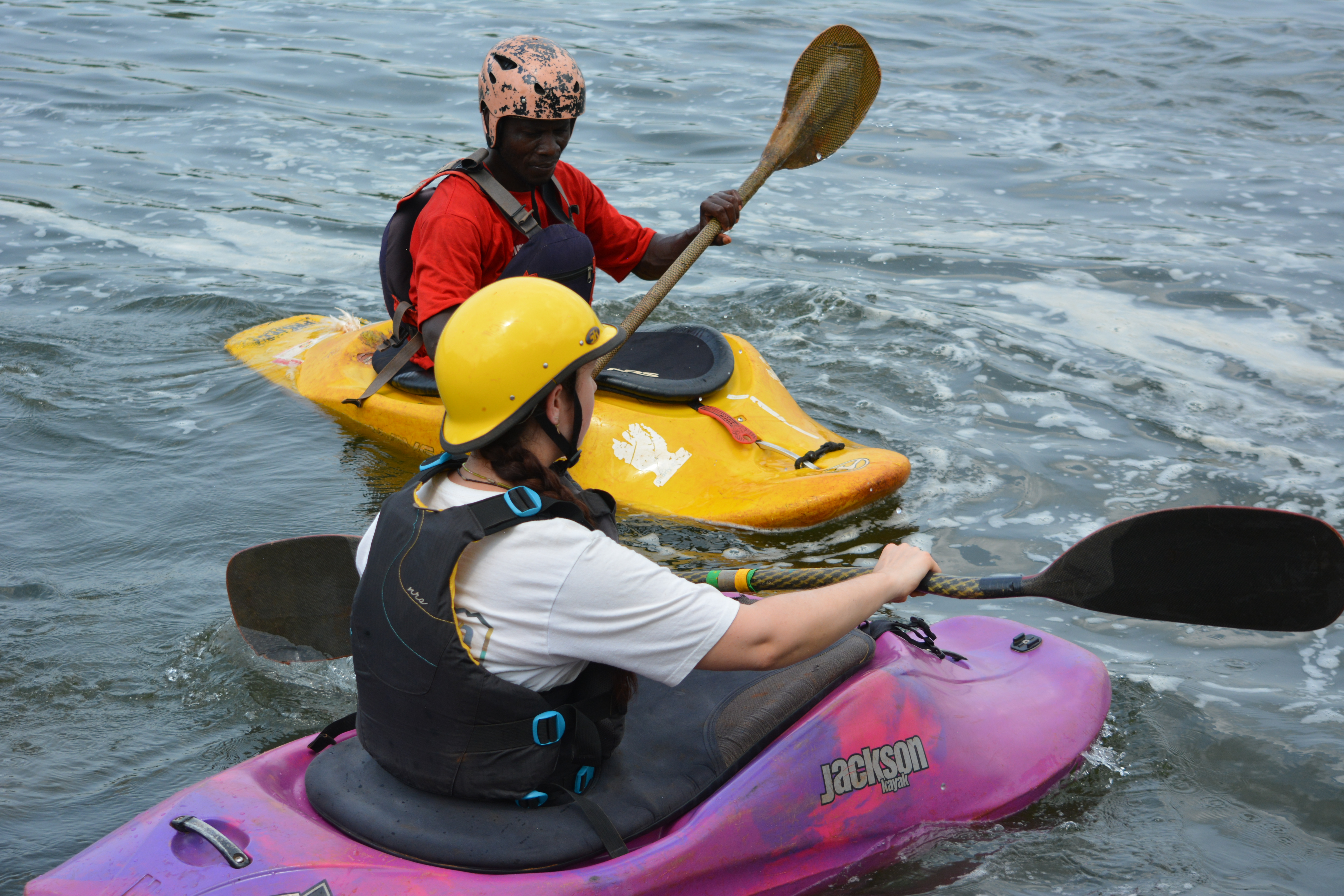 kayaking